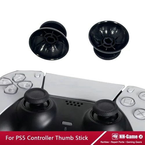 Imagen 2 del producto 50 uds/100 Uds cubierta de seta para controlador de PS5 tapa de agarre analógico 3D palos de pulgar basculantes analógicos para PS4 para mango de mando de PS3