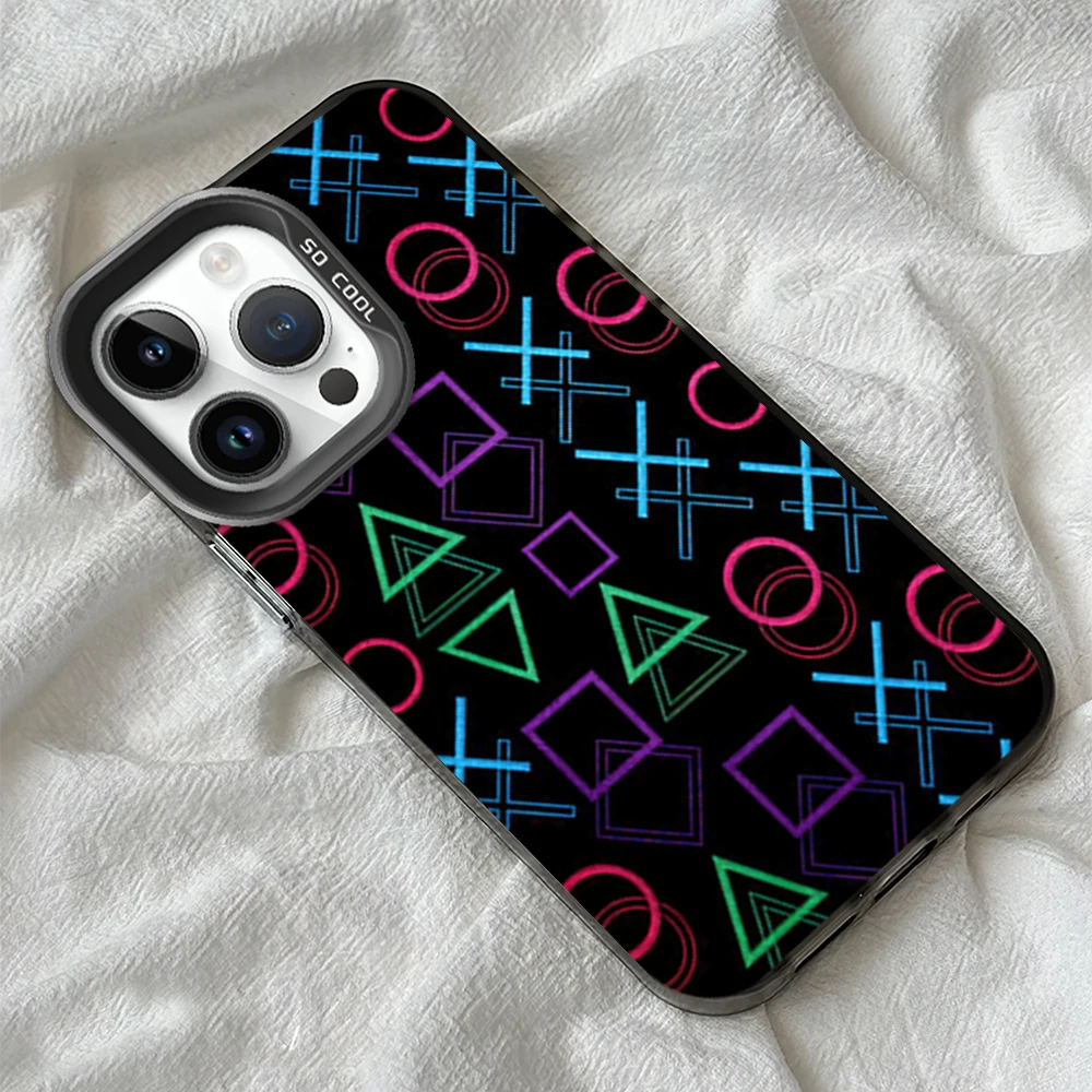 Cool P-PlayStation Fashion Gamer Phone Case For Samsung Galaxy S24 S23 S22 Plus Ultra FE A71 A55 A54 A53 Laser Cover