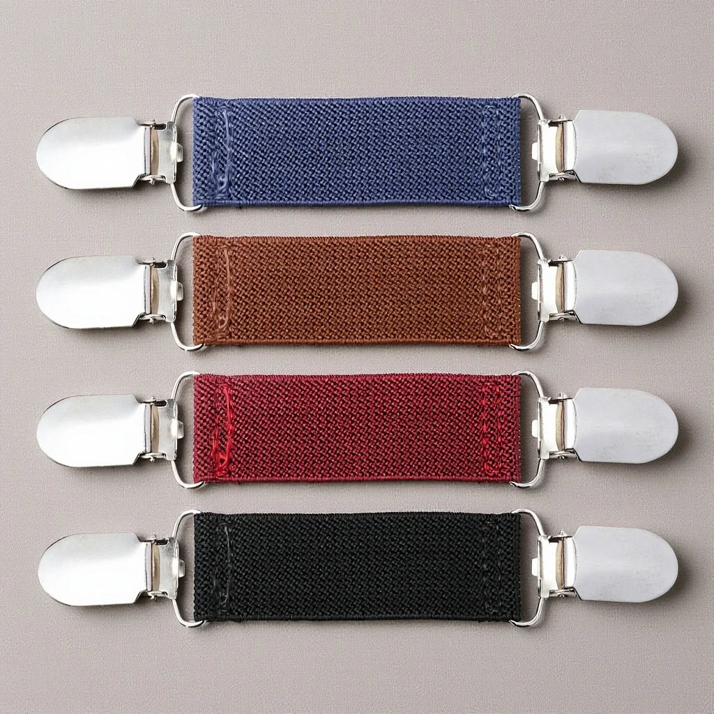 

4Pcs Fashionable Sweater Clips Premium Alloy Collar Clips Anti-Glare Scarf Buckles Versatile Lady Clothing Accessories