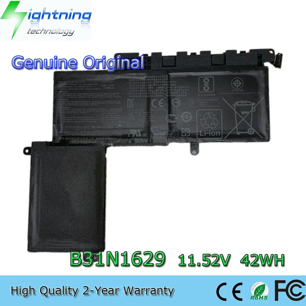 

New Genuine Original B31N1629 11.52V 42Wh 3653mAh Laptop Battery for ASUS FD080T E203 E203MAH E203NAH 3ICP5/57/81