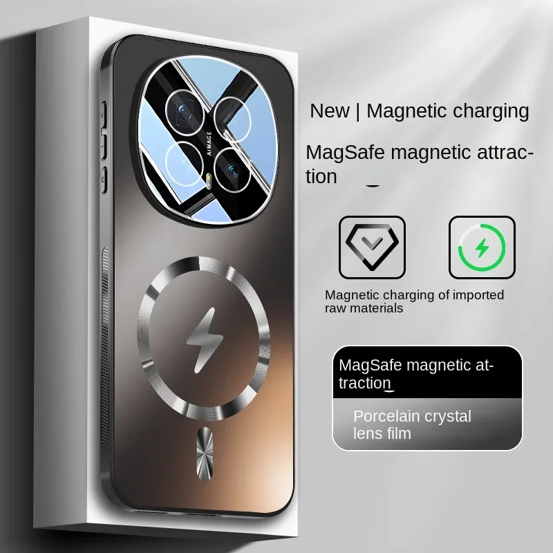 حافظة حماية كاملة من مادة TPU مع ميزات مغناطيسية مضادة للبصمات لهاتف Honor Magic 8 8 Pro #1