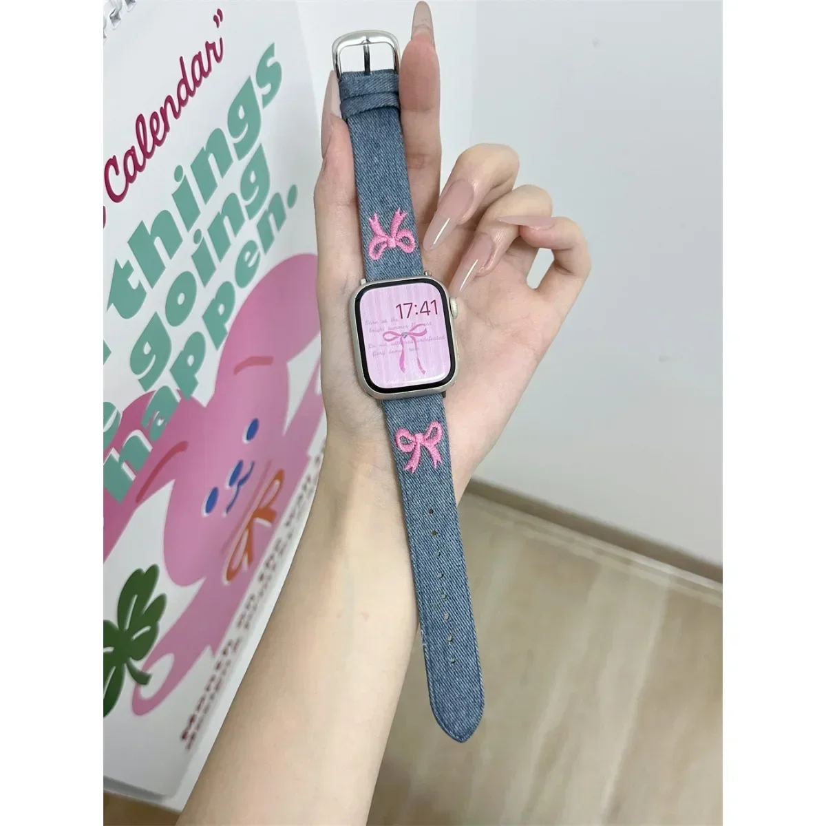 Watch Band For iWatch 42/44/45/46/49mm 38/40/41mm PU Leather Fashion Watch Strap For Watch Series Ultra2 Series 10/9/8/7/6/5/4/3/2/1_voghion.com