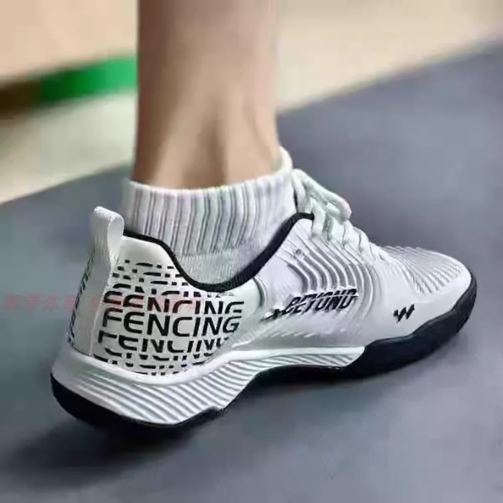 Men's Professional Fencing Competition Trainers Unisex Fencing Training Trainers Walking and Leisure Trainers