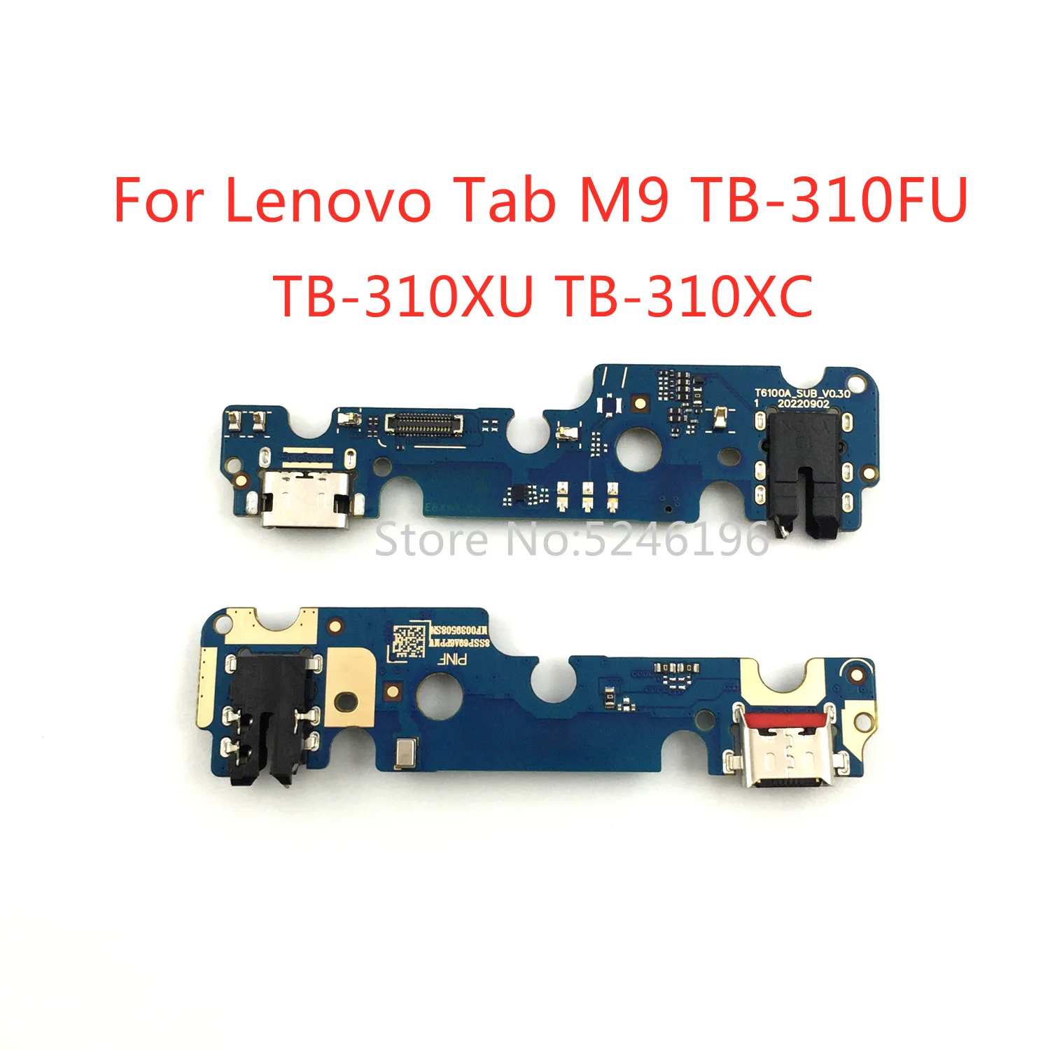 1pcs USB Charging Port Charger For Lenovo Tab M9 TB-310FU Lenovo Tab M9 TB-310XU Lenovo Tab M9 TB-310XC Replace Part