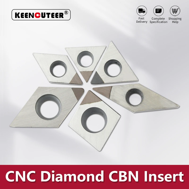 1pcs Diamond CBN/PCD/PCD Double Sided Insert Milling Cutter CNMG TNMG WNMG VNMG SNMG DNMG Turning Cutter CNC Inserts Tools