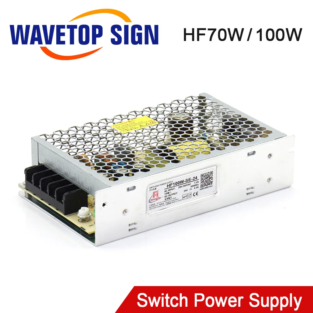 WaveTopSign HF100W-SE-24 Switch Power Supply HF70W 5V-48V Single Output for Industrial Control and Display Screen