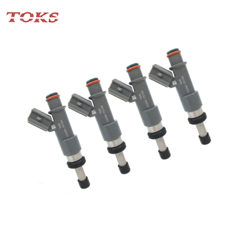 

4PCS 23250-75100 Fuel Injector Nozzle For Toyota 10-12 4Runner Tacoma Hilux Prado 1TRFE 2TRFE 23209-75100 23250-79155