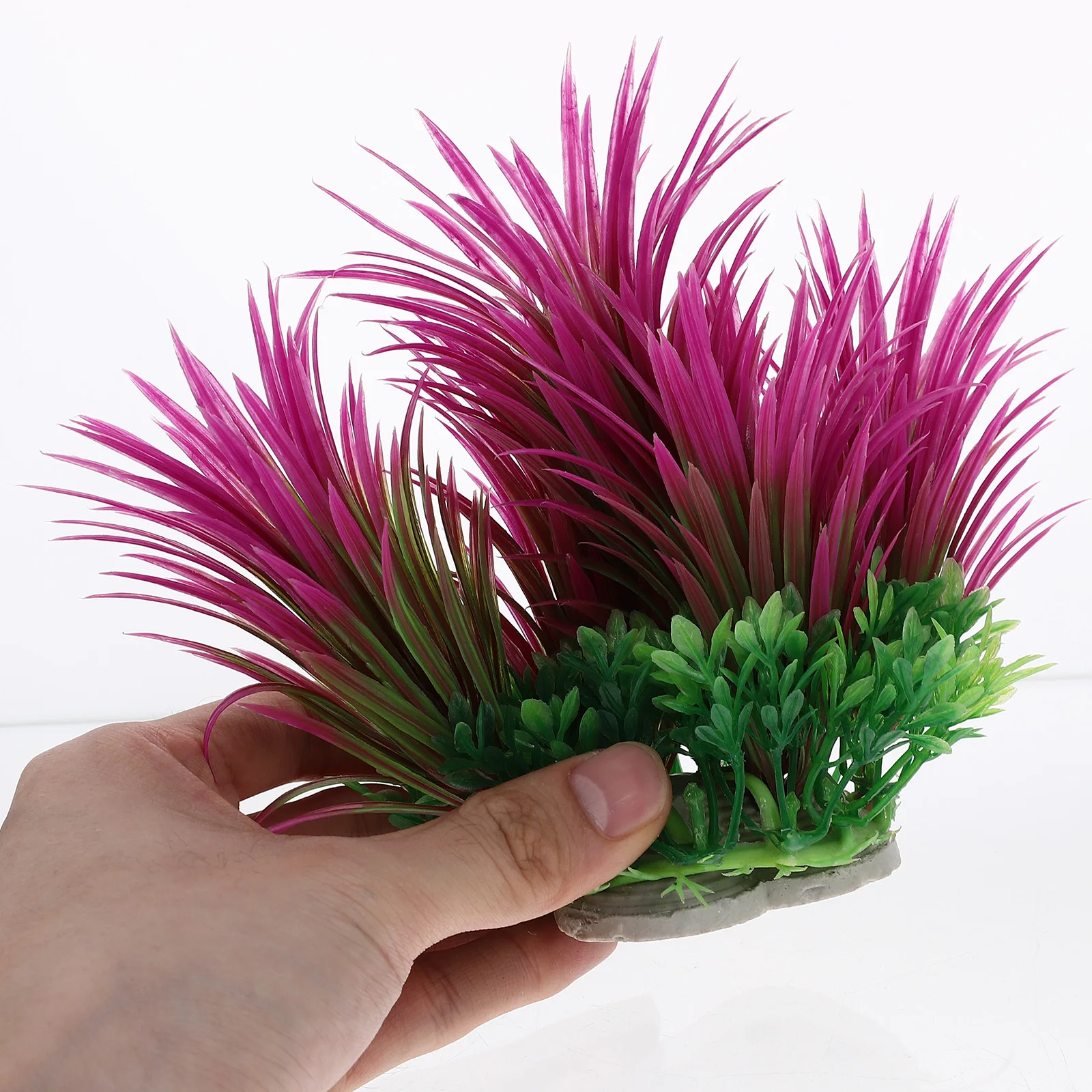 

8Pcs Realistic Aquarium Plants Lifelike Fish Tank Decoration Durable Plastic Ornament Safe for Water Longtime Use