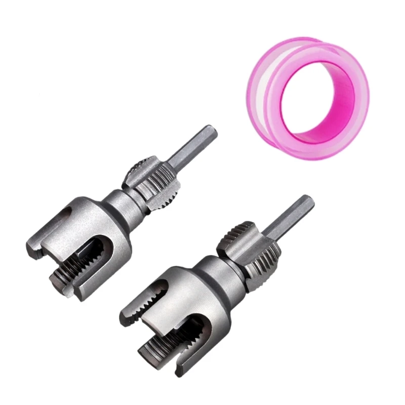 

Набор инструментов для восстановления сантехники для внутренних и внешних труб 1/2 дюйма 3/4 дюйма - необходимое оборудование для домашнего ремонта