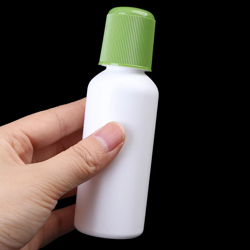 1 Stück 100ml Schmerzmittel-Flasche mit Schwammapplikator Medizinflaschen mit Blauem Schwammkopf Schmerzmittel-Applikator – Detail 4