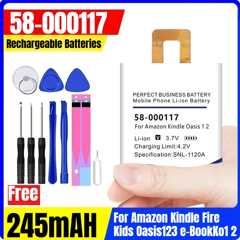 

New 58-000117 Battery for Amazon Kindle Fire Kids Oasis123 e-BookKo1 2