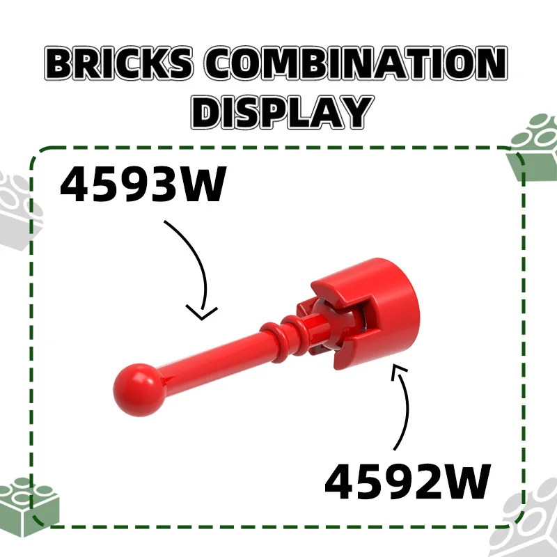 WANGE 1171 Pcs/Lot 4592W Newbie Puts the Round Base Bulk Small Building Blocks Assembly Compatible DIY Toy Parts Gift Box