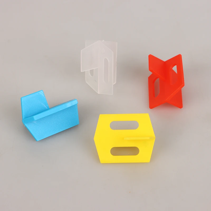 Ceramic Tile Spacers Clips Wedge Leveling System 100Pcs For Floor Wall Tile Gap Leveling System Construction Tools