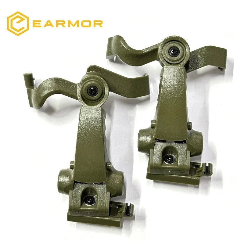 EARMOR M16C Tactical earphones Headset ARC Helmet Rails Adapter Attachment Kit for M31 / M32 / M32H / M31H Headset