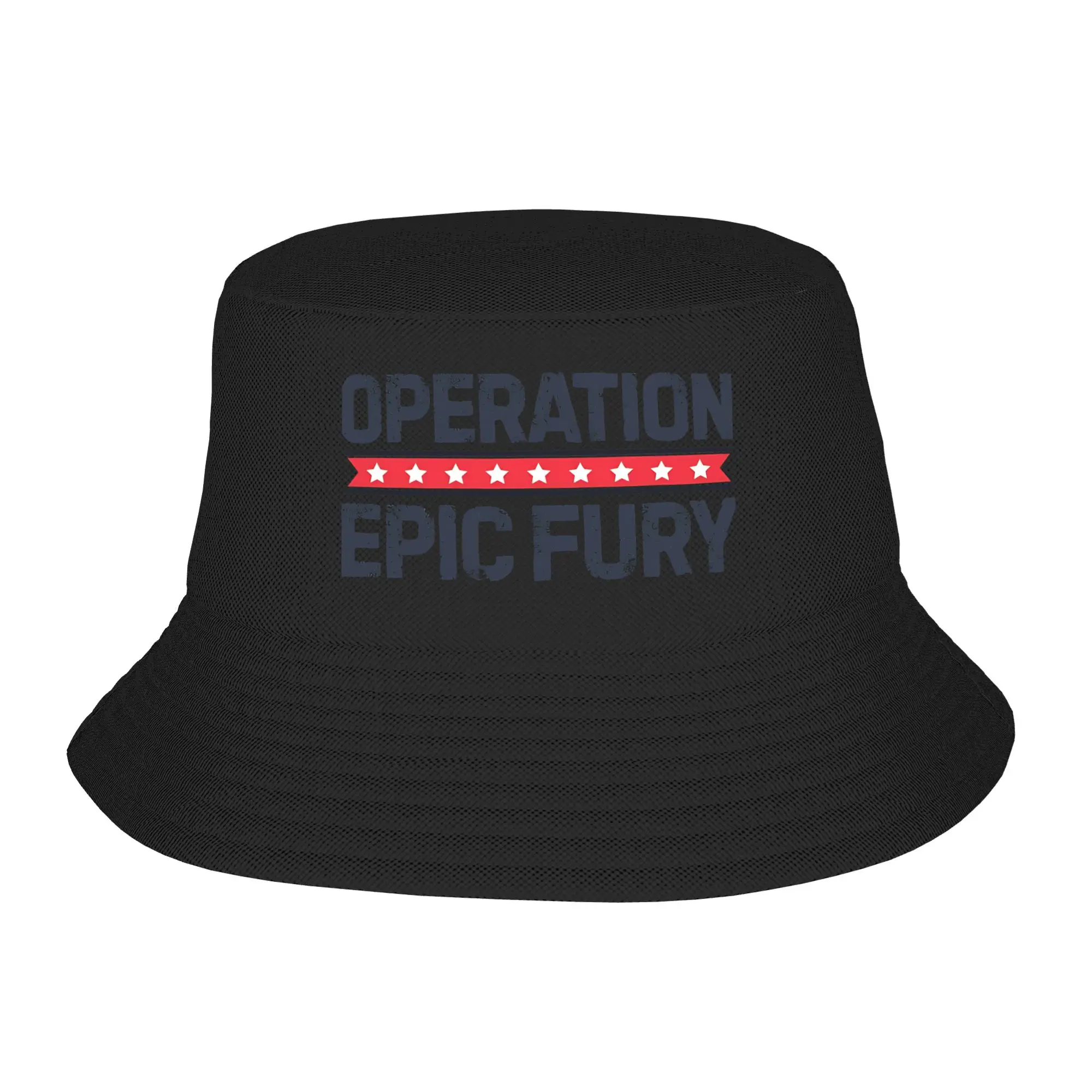 Operation Epic Fury The FAFO Tour Bucket Hat Gift For Girl Boy Cartoon  Vocation Caps For Travel Lightweight