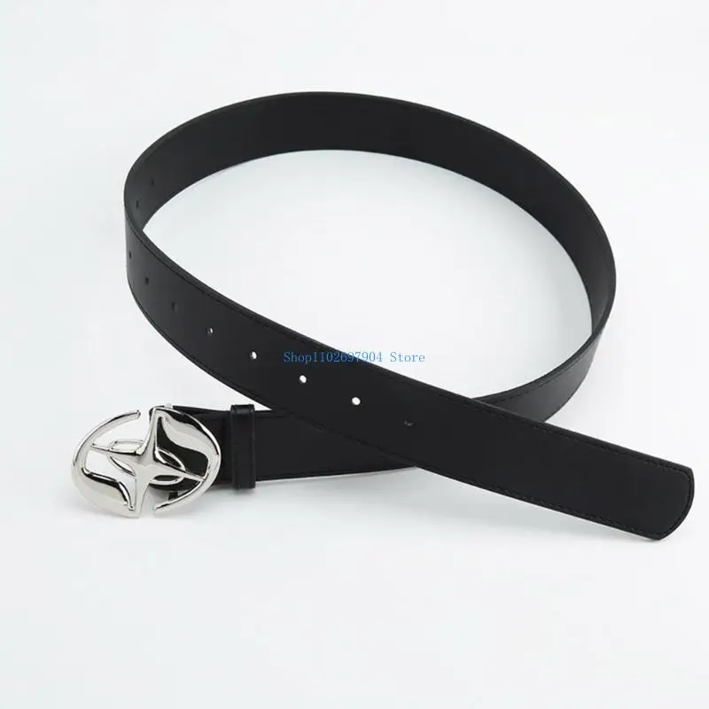 

N7YF Durablity PU Leather Waist Belt Adjustable Length PU Belt for Girl Women Decorative Waist Belt for Coat Skirts Jeans