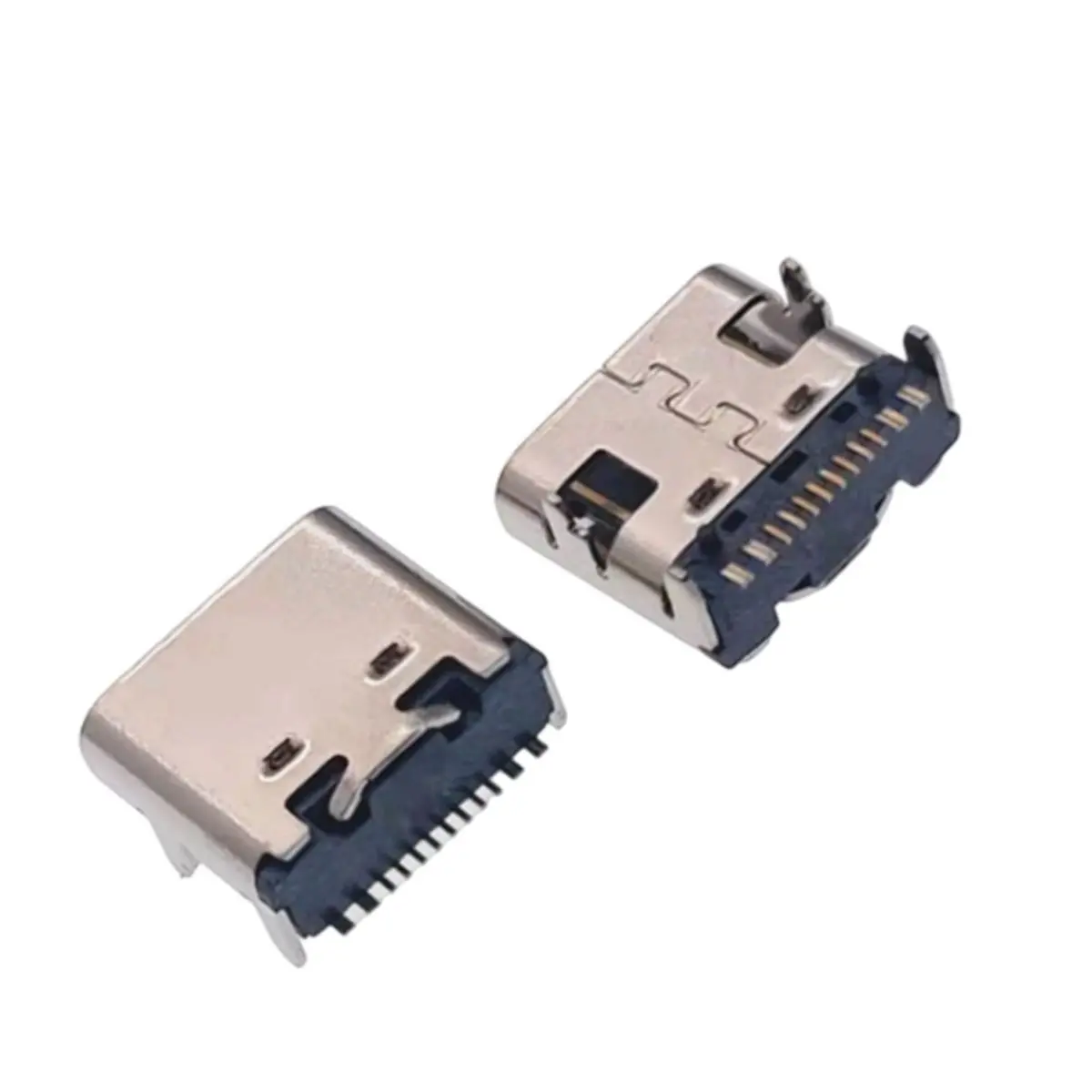 618 Mega Sale 10PCS USB Type C 16Pin SMT Socket Connector USB 3.1 Type-C Female for PCB Design DIY High Current Charging Port