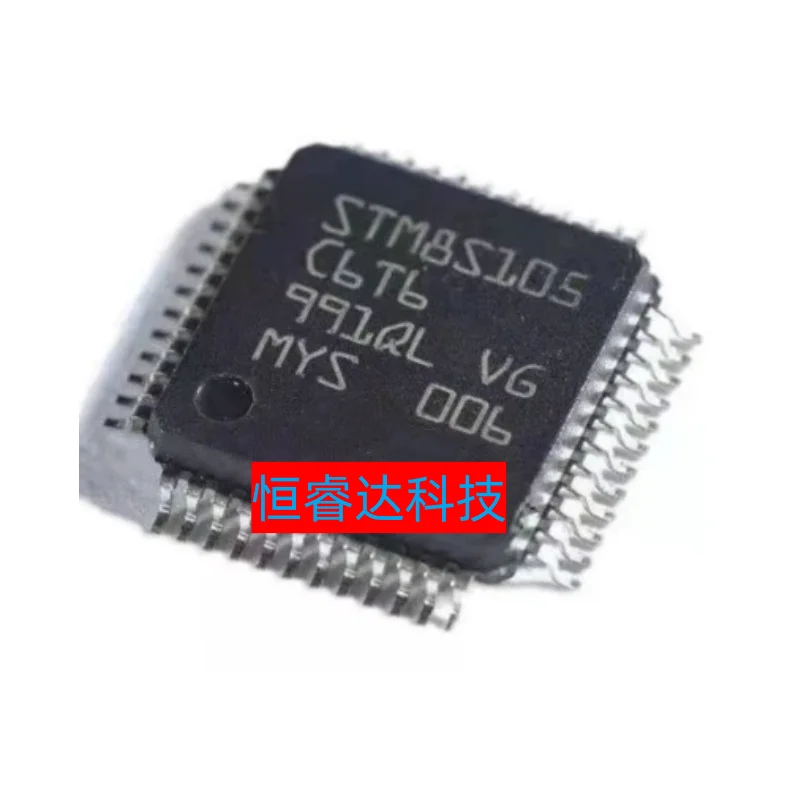 

Новинка, 100% оригинал STM8S105C6T6 STM8S105 C6T6 TQFP-48 в наличии 1 шт./лот STM8S105C6T6