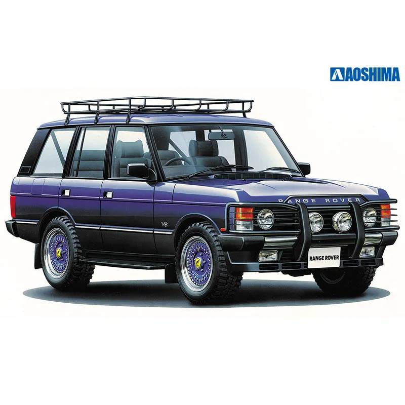 prefabricated-assembly-model-aoshima-06137-b-1-24-land-rover-lh36d-range-rover-1992-car-model-kit