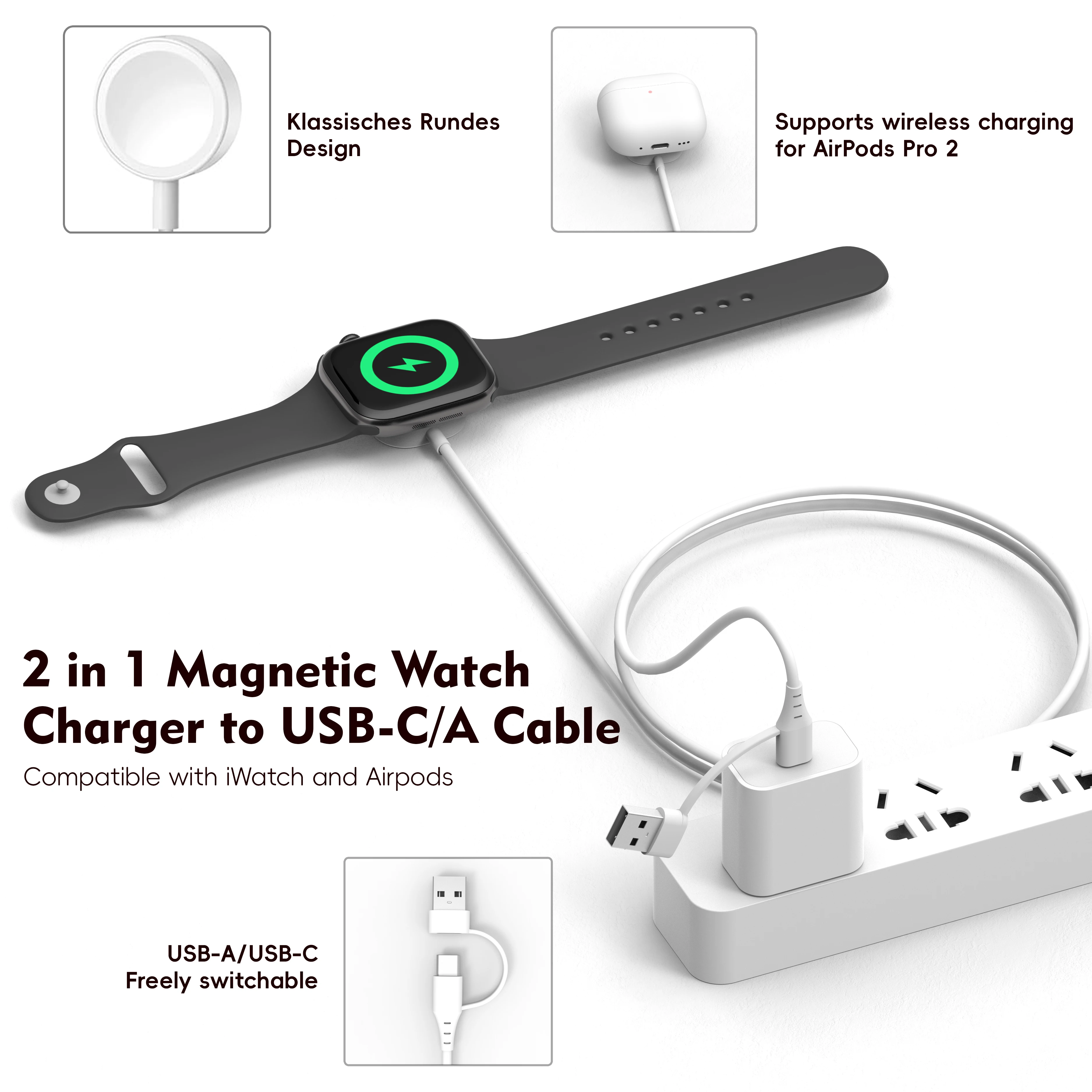 2 In 1 Magnetic Wat…