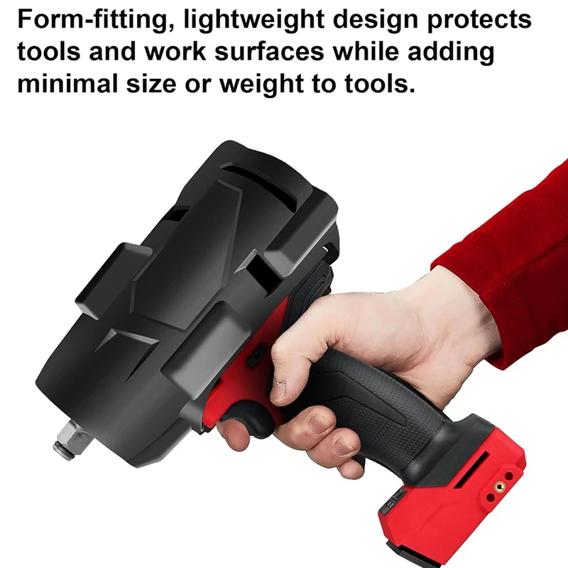 M18 49-16-2967 49162967 High Torque Impact Wrench Boot Rubber For Milwaukee M18 FUEL 1/2 High Torque Impact