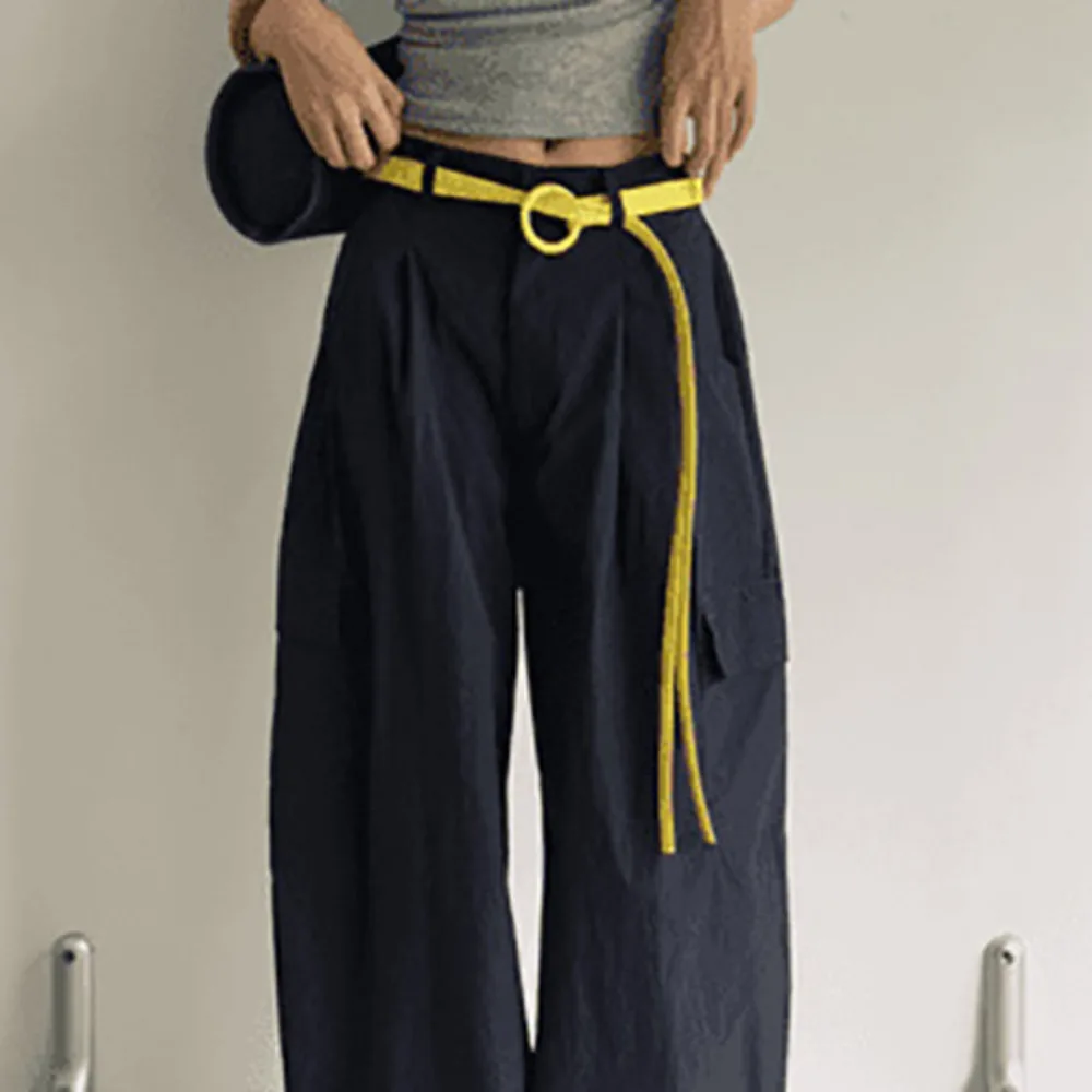 

Модный пояс из искусственной кожи, красный веревочный ремень, декоративная поясная цепочка, тонкая талия, веревочная юбка, декоративный аксессуар