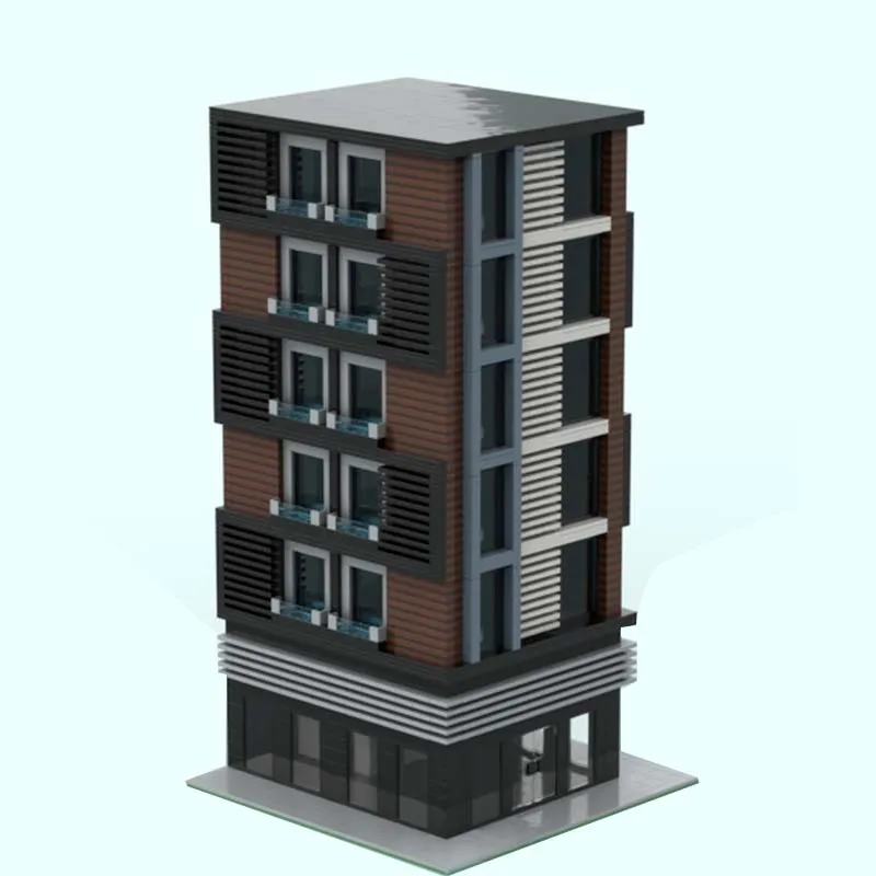 3263 PCS City Street The Orchestra - v2.0 Empty MOC Customize Modular Building Block Model Brick Simple DIY Toy Birthday Gift