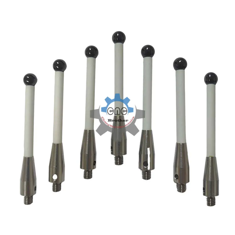 M4 Universal Ceramic Probe replace Renishaw Three-coordinate Ceramic Rod ruby Stylus Probe M4-C5706 Ceramic Head 6.0mm