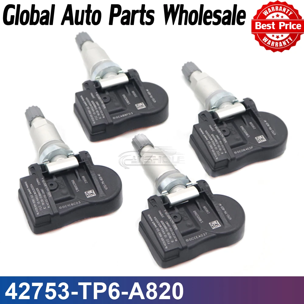 

Датчик контроля давления в автомобильных шинах TPMS для HONDA ACCORD CROSSTOUR CR-V CROSSTOUR 2010-15 42753-TP6-A821 42753-TP6-A820 315 МГц