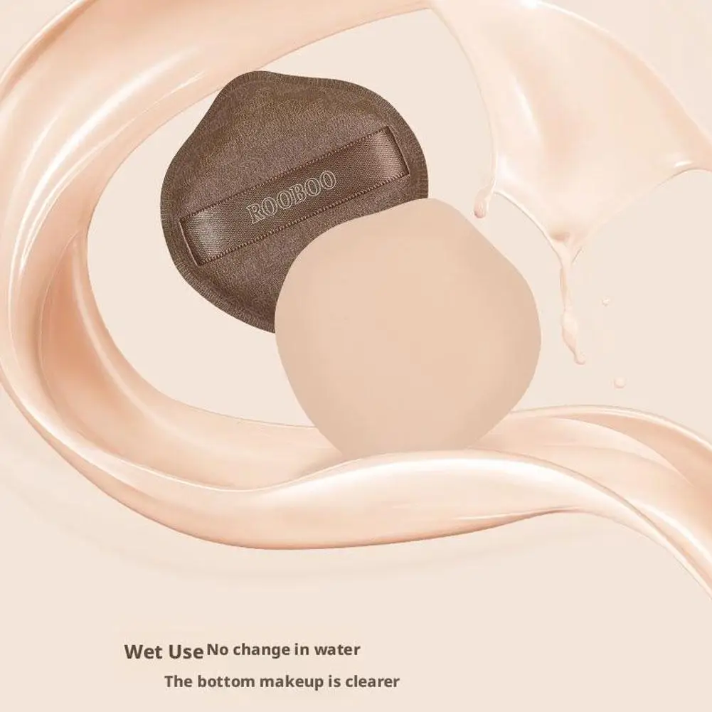 Éponge de mélangeur douce à coussin d'air, 1 pièce, fond de teint guimauve, éponge cosmétique, utilisation humide/sèche, applicateur de maquillage à haute élasticité