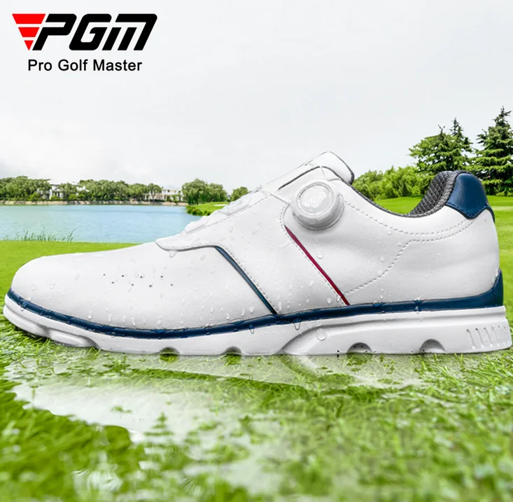 Pgm golfs chuhe Herren Sommer atmungsaktive Turnschuhe Anti-Rutsch-Nägel Knöpfe Spitze Schuhe Herren schuhe xz347