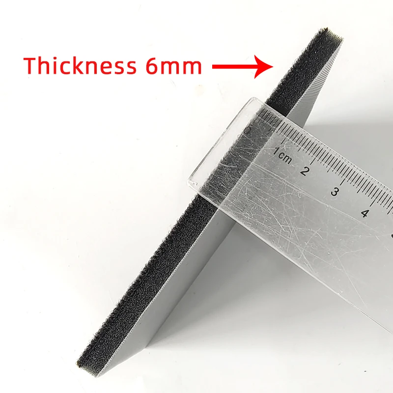 75 × 120 mm Prostokątna poduszka na papier ścierny Pneumatyczna szlifierka na sucho Ochrona poduszki Akcesoria