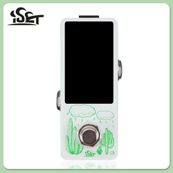 ISET PD-14 Guitar Tuner Effect Pedal High Precision Chromatic Auto with LCD Display for Guitar Bass Volin Accessory True Bypass