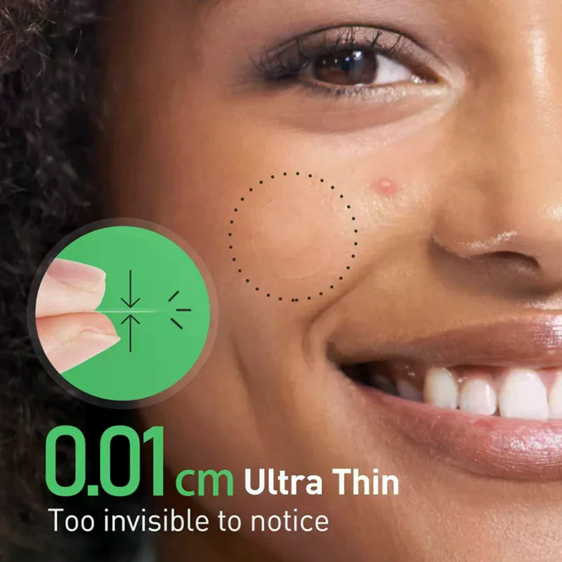 Hydrokoloidowe, niewidoczne plastry na trądzik - Plastry na trądzik usuwające ropę, naklejki na twarz, nos, ciało, pielęgnacja skóry, plastry na niedoskonałości.