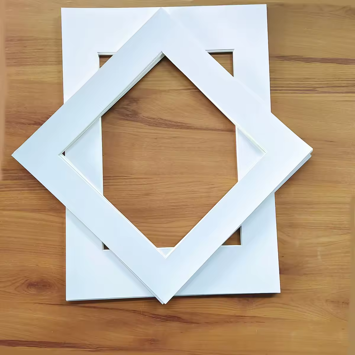 10pcs תמונה מחצלות כיכר נייר Mounts עבור 7/8/10/12/16 /20 אינץ תמונה דקור תמונה מחצלת נייר תמונה מסגרת