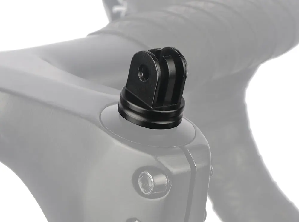 Fahrrad Scheinwerfer Computer Gabel Vorbau Top Cap Verlängerung Ständer Passt Gopro Sport Kamera DJI Insta360 MTB Rennrad Headset Teile – Detail 5