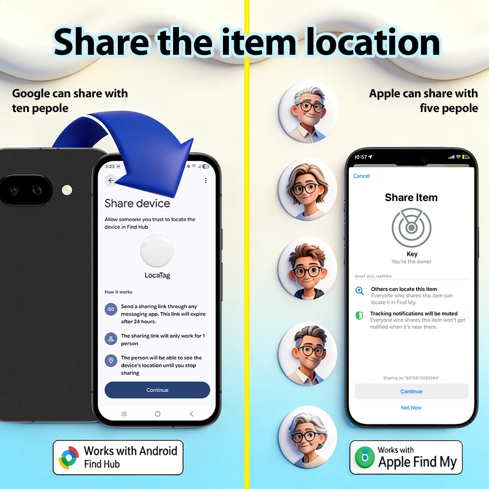 Bluetooth Smart Tag Compatible - Smart Home Yellow recension och pris