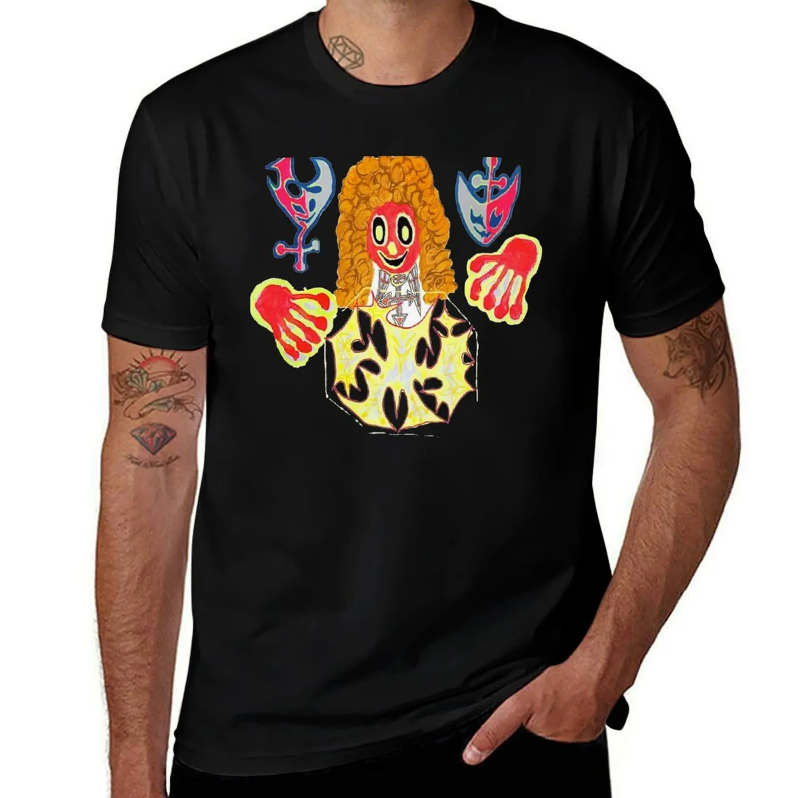 Bladee Drain Gang Exeter T-Shirt Work Short Sleeve Cotton Top T-Shirt