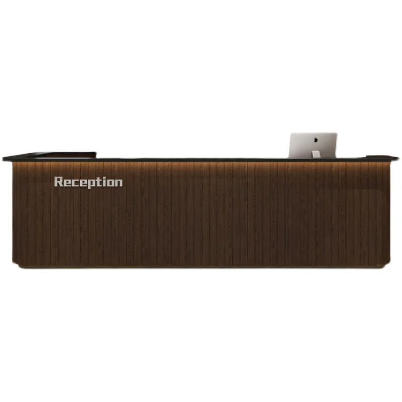 custom.Modern Boutique Reception Desk Front Desk  Hotel Front Desk Commercial Beauty Salon Barber Clothing Store Checkout Counte