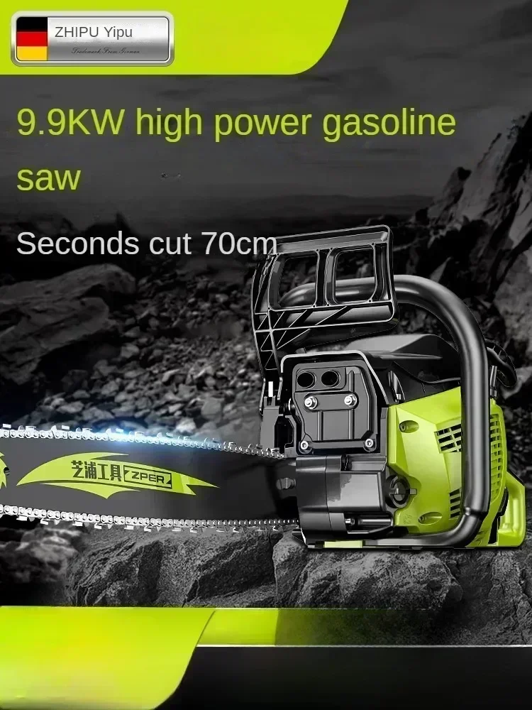 High-power German-made Chainsaw for Tree Cutting with Imported Gasoline Engine