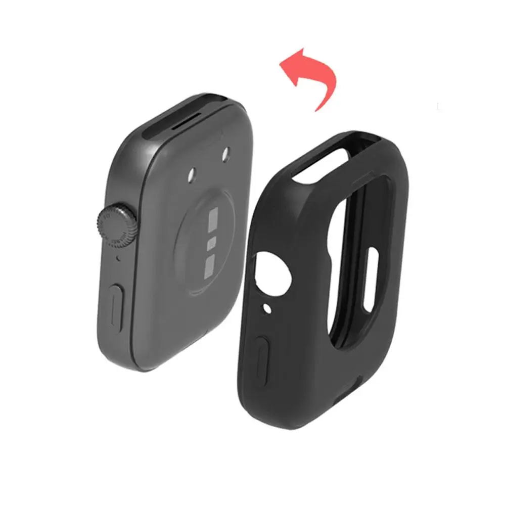 Full-coverage Protective Case For Huawei Watch Fit 3 SmartWatch Cases Soft Silicone Screen Protective Shell Dust And Drop Proof