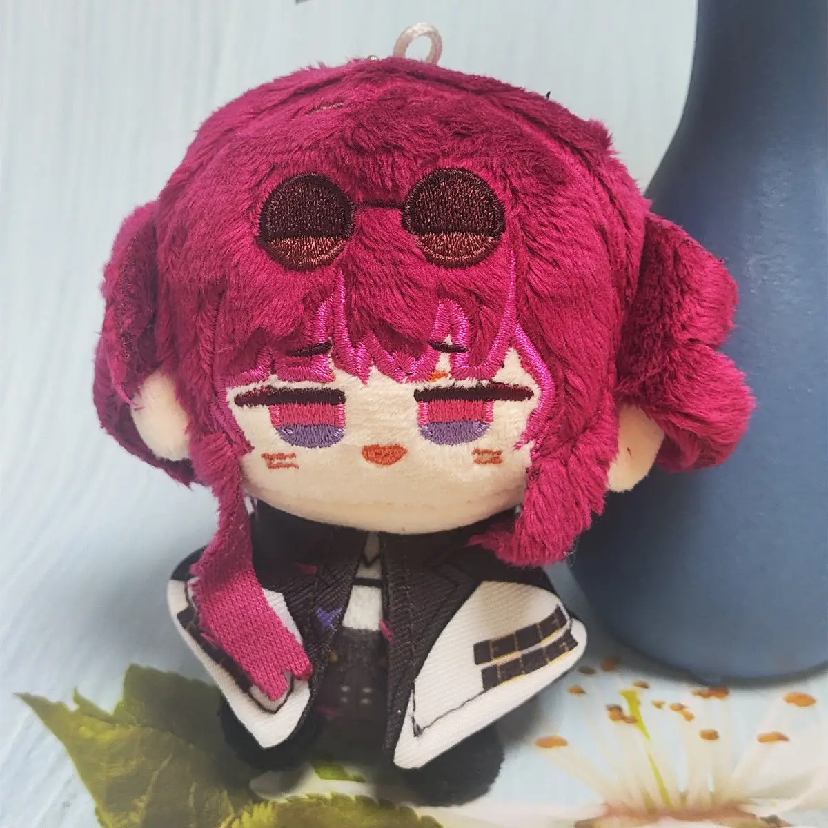 10cm Honkai Star Rail Anime Pluszowe Lalki Castorice The Herta Zawieszka do Plecaka Figurka z Kreskówki Anime Wypchane Zabawki Pluszaki