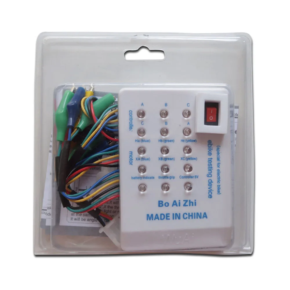 

Electromobile Repair Device Scooter Maintenance Detector Brushless Motor Hall Controller 24V/36V/48V/60V/72V E-bike Tester