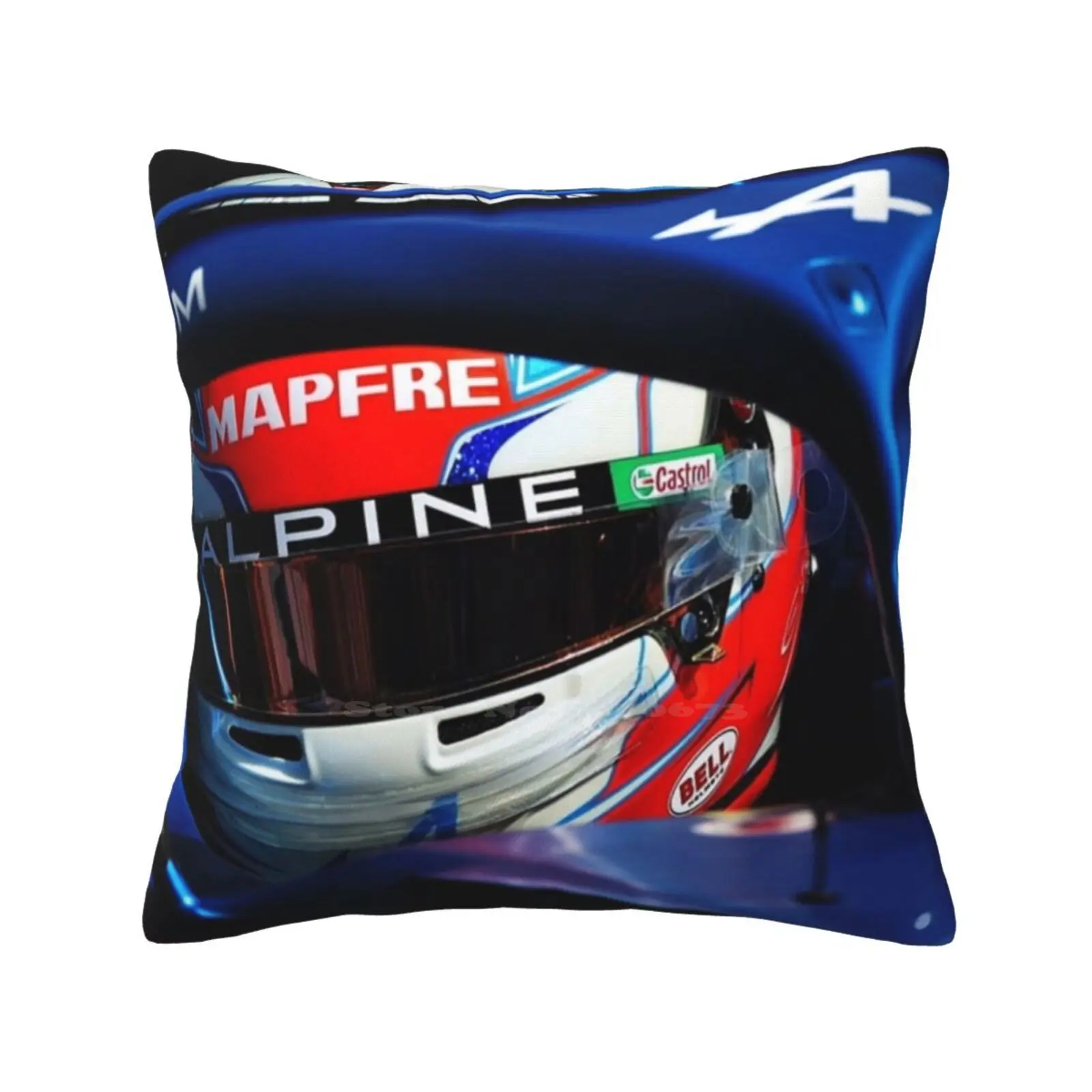 Esteban Ocon Home Sofa Car Waist Throw Pillowcase Esteban Ocon