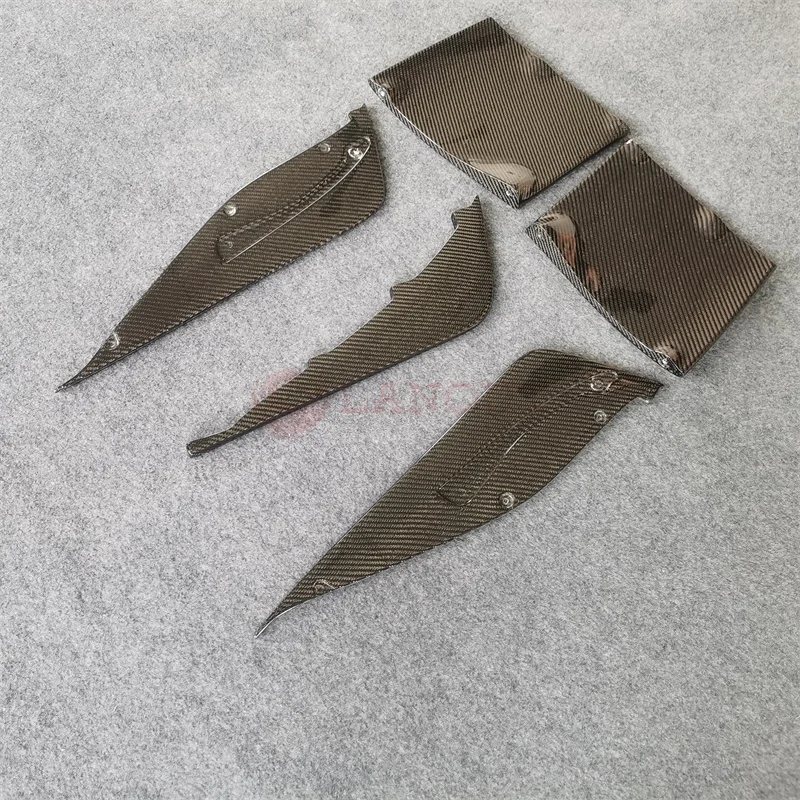 Material de fibra de carbono para-choque traseiro, difusor de lábios, decoração para Ferrari Califórnia 2015, estilo de carro