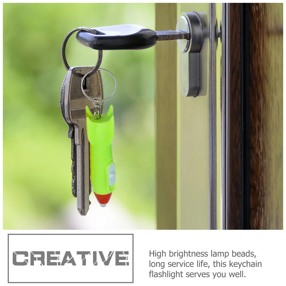 

18Pcs LED Keychain Flashlight Mini Portable Emergency Small Torch Outdoor Camping Light Mini Keychain LED Flashlight