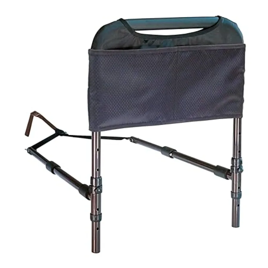 

Прикроватная опорная ручка Able Life с мягкой накладкой для пожилых людей, регулируемая по высоте, с карманом для хранения