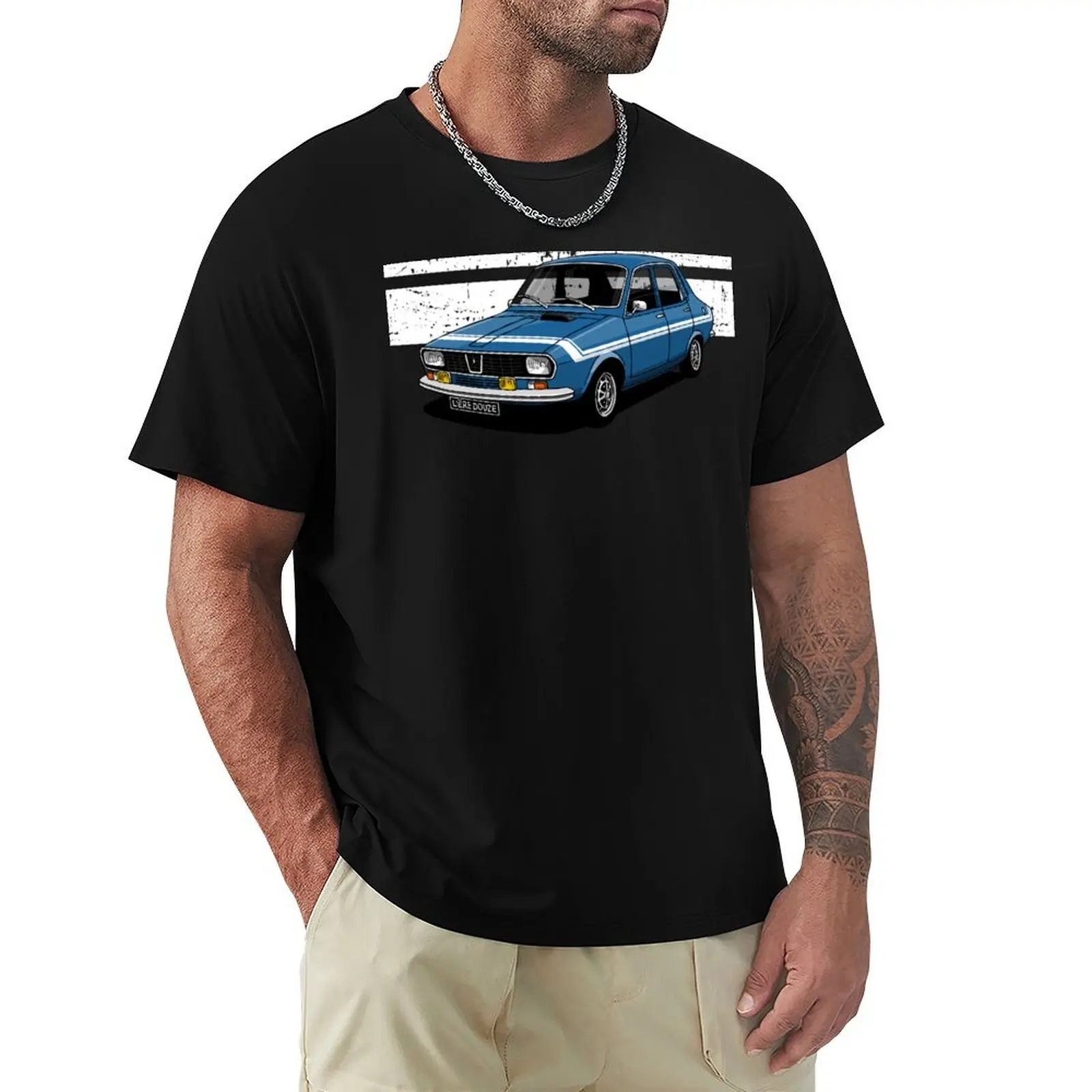 

The iconic French sports saloon T-Shirt Large Size Loose Casual Tee