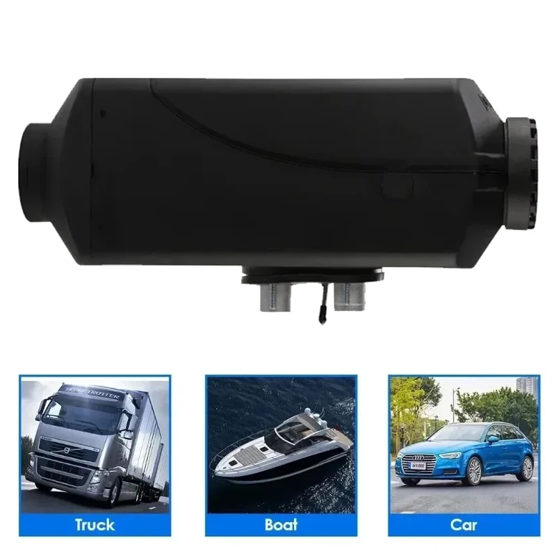 Aquecedor diesel de estacionamento a ar 12v 24v 5kw aquecedor de baixo ruído para caminhão ônibus rv reboque barco kits aquecedor de carro aquecimento de veículo