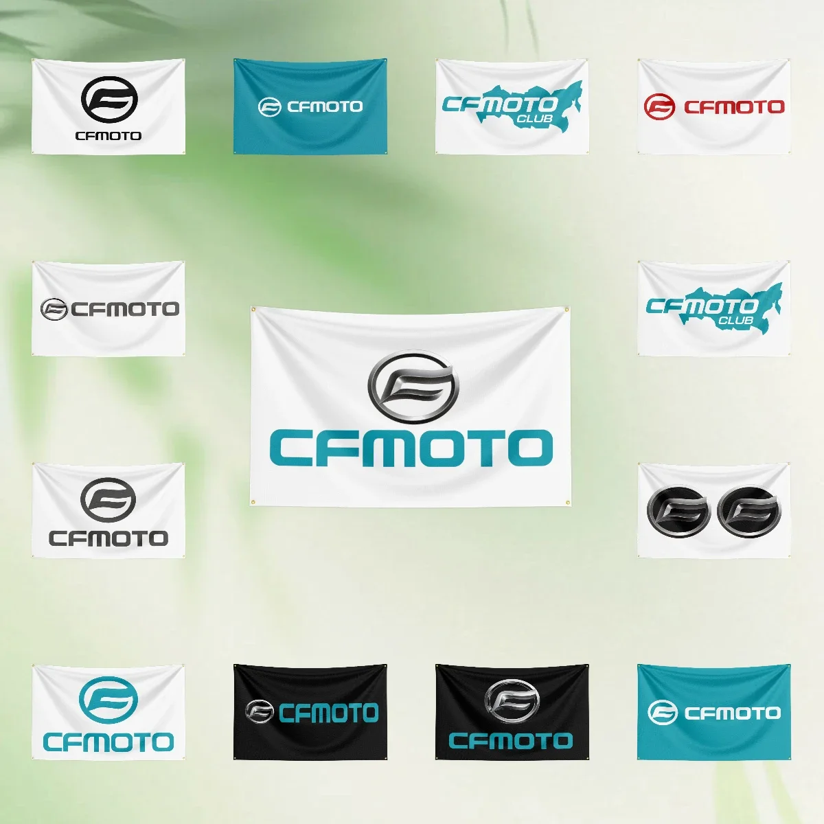 Motorcycle Flag for C-CF-MO-TO Fans Banner Custom fan collection any Image wrinkle resistant storefront basement tapestry